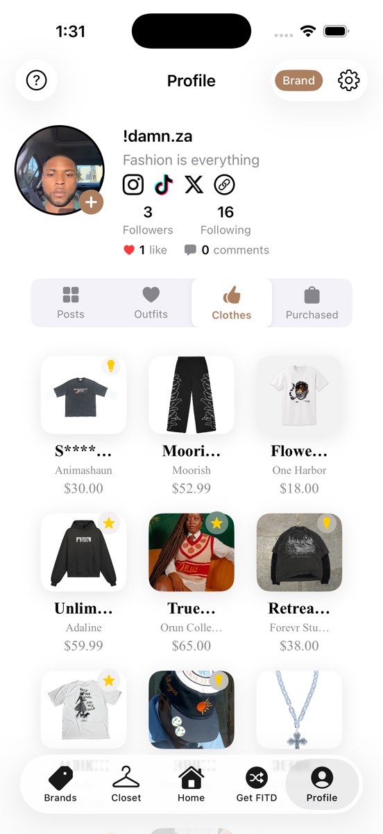 Fashion look